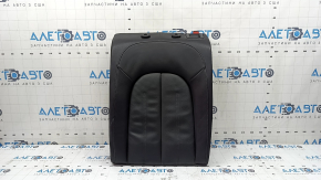Left rear seat backrest for Audi A6 C7 12-18, black leather