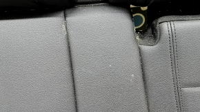Rear seat cushion, 2nd row, BMW X3 G01 18-21, black leather, dented, needs cleaning