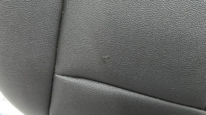 Rear seat cushion, 2nd row, BMW X3 G01 18-21, black leather, dented, needs cleaning
