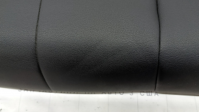 Rear seat cushion, 2nd row, BMW X3 G01 18-21, black leather, dented, needs cleaning