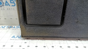 Right rear seat backrest for Audi A6 C7 12-18, black leather, with seat belt, with hatch, for cleaning
