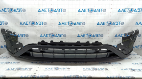 Front bumper lip for VW Tiguan 22-24, structure, for parking sensors, dented, scratches, non-standard holes