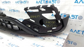 Front bumper lip for VW Tiguan 22-24, structure, for parking sensors, dented, scratches, non-standard holes