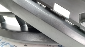 Front bumper lip for VW Tiguan 22-24, structure, for parking sensors, dented, scratches, non-standard holes