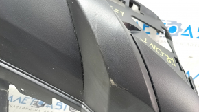 Front bumper lip for VW Tiguan 22-24, structure, for parking sensors, dented, scratches, non-standard holes