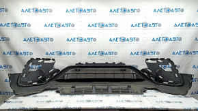 Front bumper lip for VW Tiguan 22-24, structure, for parking sensors, dented, scratches, non-standard holes