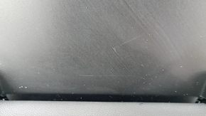 Rear seat backrest, 2nd row, center, BMW X3 G01 18-21, black leather, scratches, needs cleaning