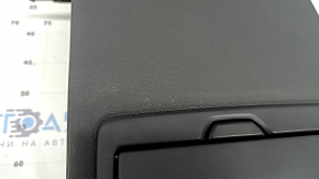 Rear seat backrest, 2nd row, center, BMW X3 G01 18-21, black leather, scratches, needs cleaning