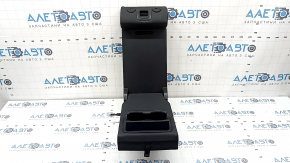 Rear seat backrest, 2nd row, center, BMW X3 G01 18-21, black leather, scratches, needs cleaning