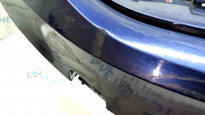 Front bumper bare VW Tiguan 22-24 blue LC5B, glued, dents