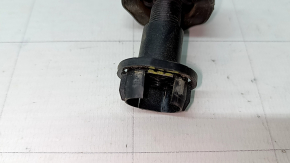 The outer right hood bumper of a Ford Explorer 20-23 has a broken mount.
