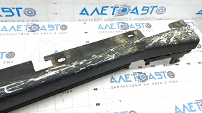Left threshold BMW X3 G01 18-21 structure, without backlight, scratches, worn, in paint