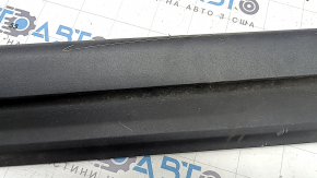 Left threshold BMW X3 G01 18-21 structure, without backlight, scratches, worn, in paint
