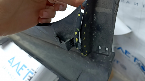 Right threshold BMW X3 G01 18-21 structure, no backlight, scratches, cracks, tear, crack in the mount