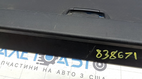 BMW X3 G01 18-21 black trunk cover with scuffs and scratches