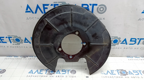 Rear left brake disc cover Polestar 2 21-25 is dented and bent