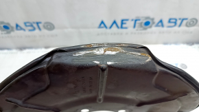 Rear left brake disc cover Polestar 2 21-25 is dented and bent