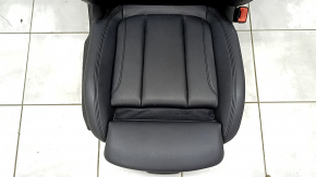 BMW X3 G01 18-21 passenger seat with airbag, electric, heated, black leatherette, ready to clean