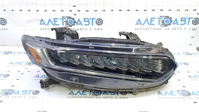 Right front headlight, bare, Honda Accord 18-22 Touring, hybrid, sand