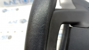Ford Explorer 21-23 black leather steering wheel assembly, non-heated, scratches