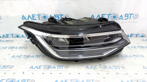 Right front headlight assembly for VW Tiguan 22-24 LED, plastic melted