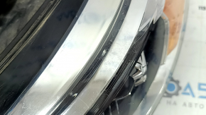 Left front headlight assembly Ford Explorer 20-23 LED Level 7 XLT, Limited sand, varnish peeled off