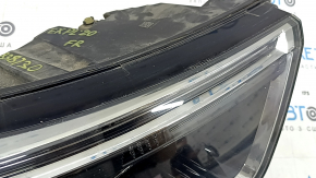 Right front headlight assembly for Ford Explorer 20-23 LED Level 7 XLT, Limited, sand, varnish