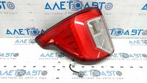 Left headlight for Ford Explorer 20-23 Level 1, 2, without mount, scratches