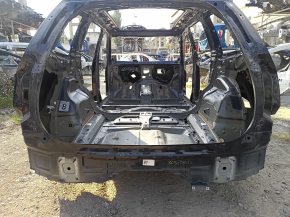 Volvo XC90 16-23 rear panel on the body, black