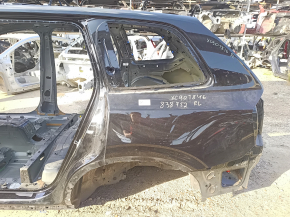 Quarter wing rear left Volvo XC90 16-23 on the body, black, bumpers