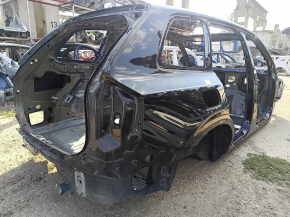 Quarter wing rear right Volvo XC90 16-25 on the body, black, bumpers