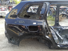 Quarter wing rear right Volvo XC90 16-25 on the body, black, bumpers