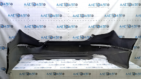 Bare rear bumper for Honda Accord 18-22, graphite, for parking sensors, torn, cracked