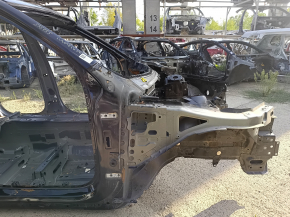 Volvo XC90 16-23 front right quarter panel on the body, black, bumps