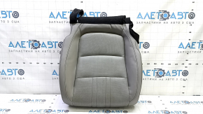 Honda Accord 18-22 passenger seat trim, lower part, gray leather, heated, ventilated, worn