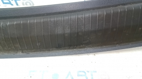 VW Tiguan 18-24 trunk opening trim, black, broken fasteners, needs cleaning