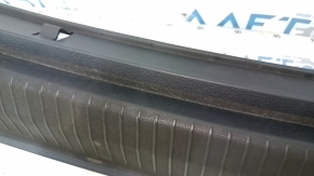 VW Tiguan 18-24 trunk opening trim, black, broken fasteners, needs cleaning