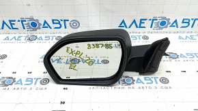 Left side mirror assembly for Ford Explorer 20-23, 8 pins, heated, BSM, backlight, structure