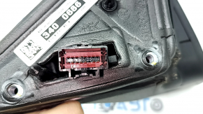 Right side mirror assembly for Ford Explorer 20-23, 8 pins, heated, BSM, backlight, structure