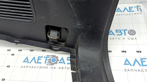 Right arch trim for Ford Explorer 20-24 (3-row), black, worn, scratches