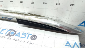 Left roof rail for VW Tiguan 18-24, chrome, glued on