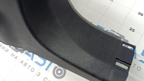 Ford Explorer 20-23 black lower right center pillar trim with plug, scratches, worn