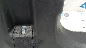 Ford Explorer 20-23 black lower right center pillar trim with plug, scratches, worn
