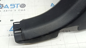 Ford Explorer 20-23 black lower right center pillar trim with plug, scratches, worn