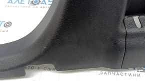 Ford Explorer 20-23 black lower right center pillar trim with plug, scratches, worn