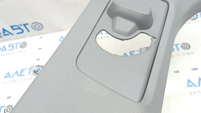 The center pillar trim, upper belt, left, Ford Explorer 20-23, gray, filed, scratches