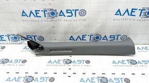 Front pillar trim, right, Ford Explorer 20-24, gray, scratches, mount turned white