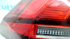 Left outer fender light for a VW Tiguan 18-24 USA, cracks, scratches