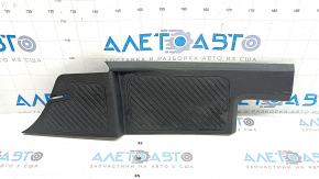 Rear left door sill plate for Ford Explorer 20-23, black, scratches