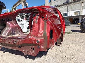 Quarter wing rear right Toyota Prius 50 16-18 under BSM on the body, red, pokes